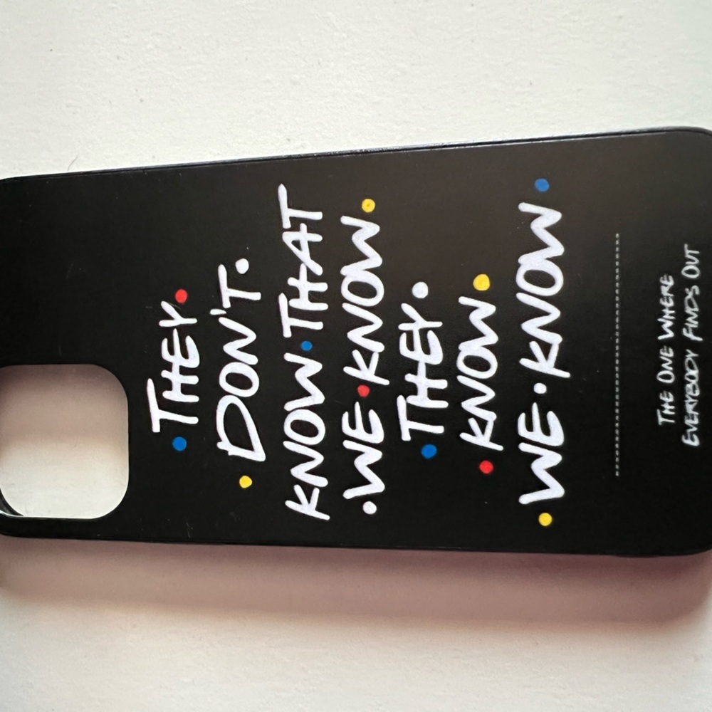 Friends phone case